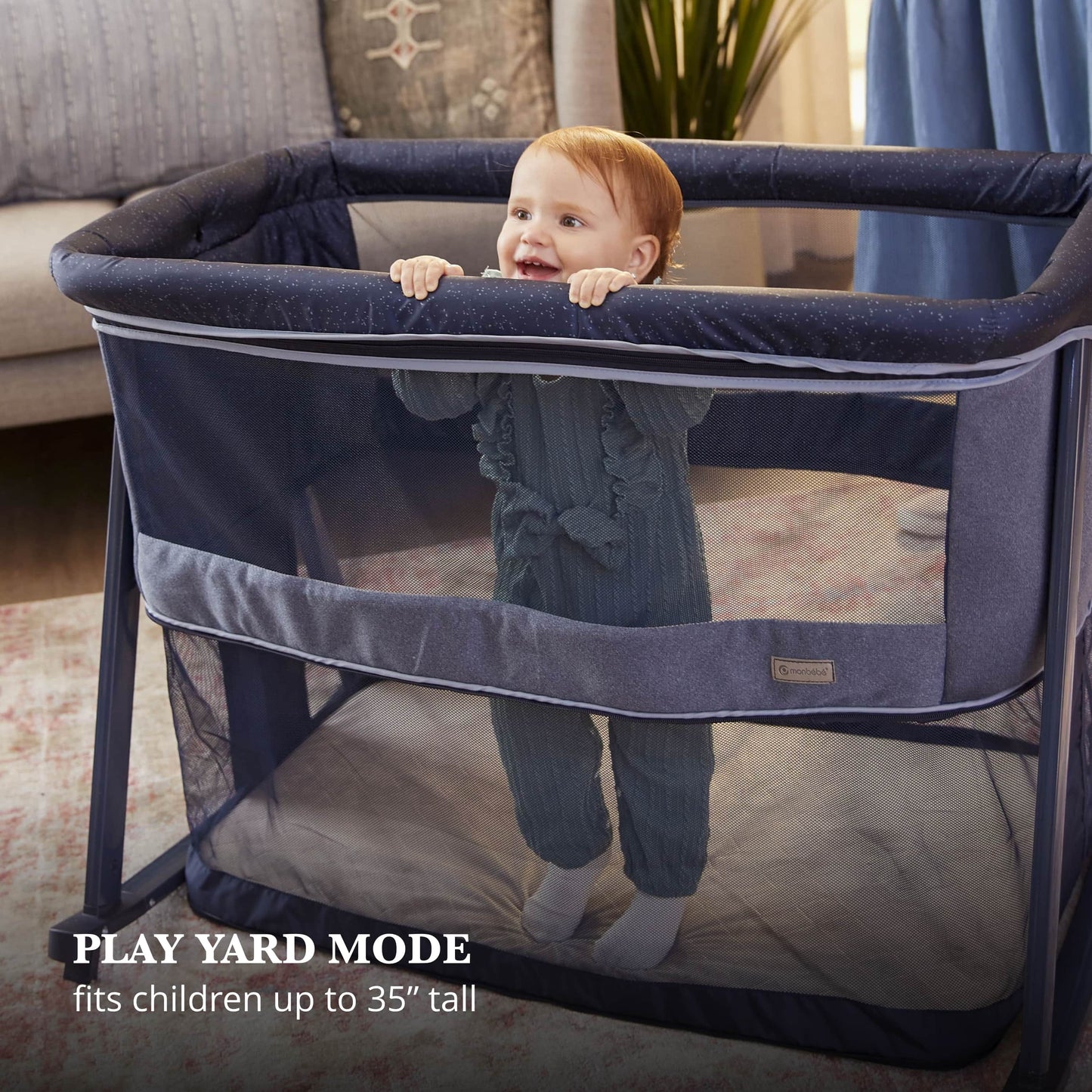 Rocking Baby Bassinet to Playard, Astros, Infant