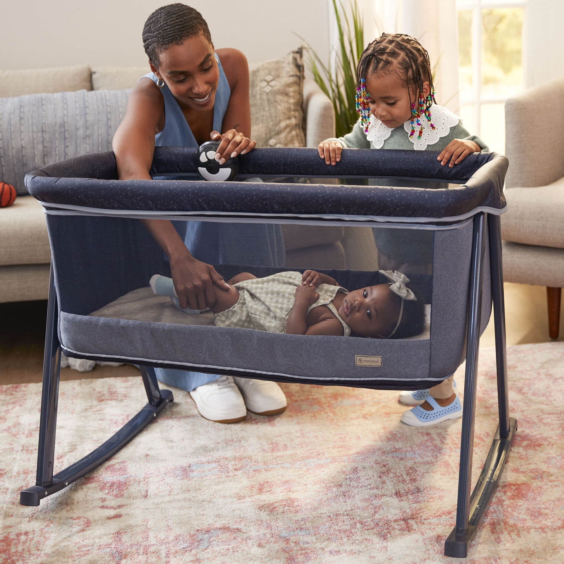 Rocking Baby Bassinet to Playard, Astros, Infant