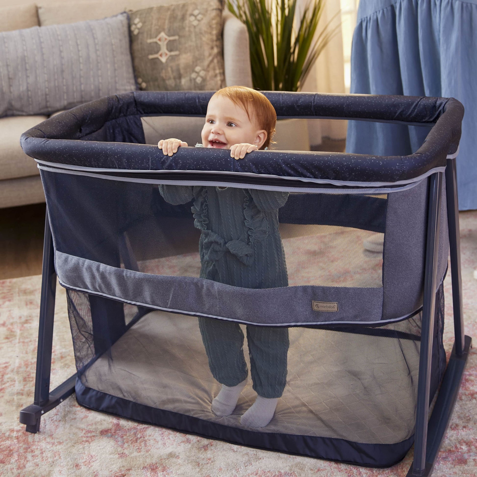 Rocking Baby Bassinet to Playard, Astros, Infant