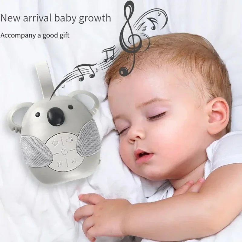 Newborn White Noise Machine Baby Sleeping Monitors Sleep Soother Infant Koala Music Soother Noise Sound Machine for Toddlers