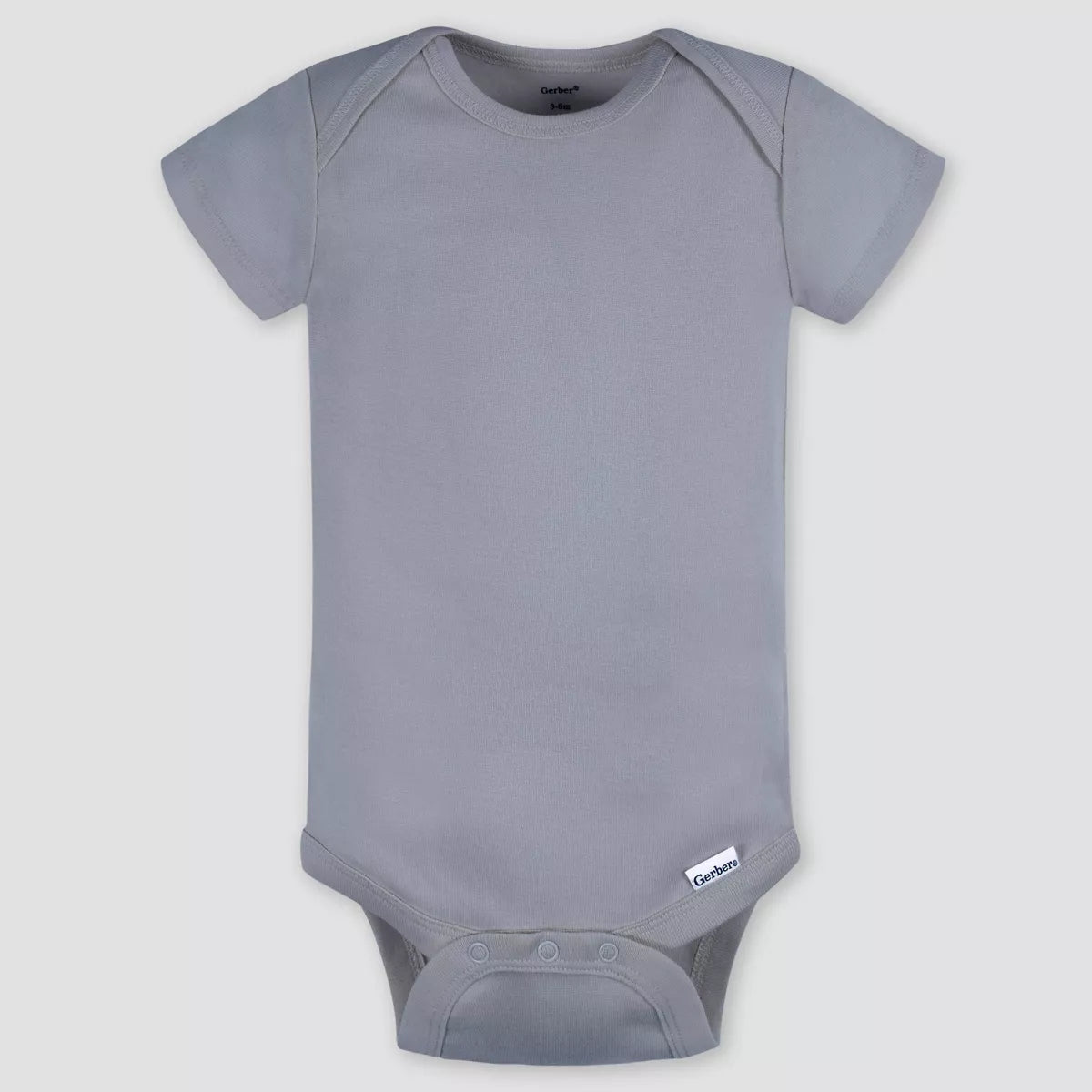 Gerber Baby 5Pk Tonal Short Sleeve Bodysuit