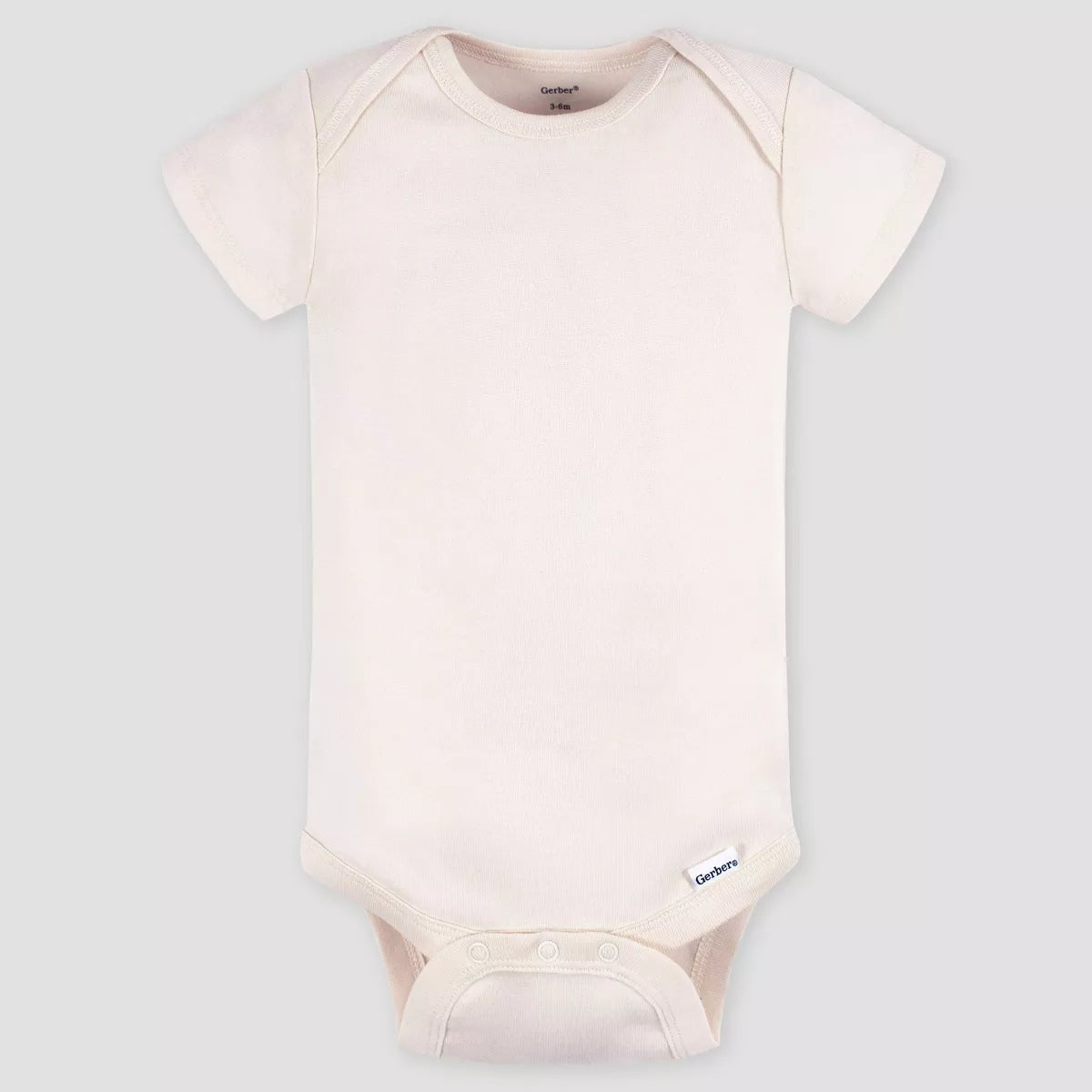 Gerber Baby 5Pk Tonal Short Sleeve Bodysuit