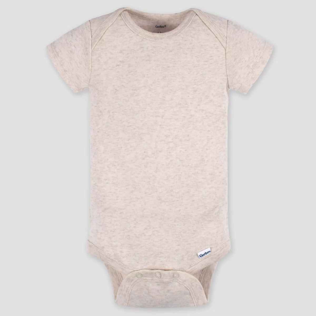 Gerber Baby 5Pk Tonal Short Sleeve Bodysuit