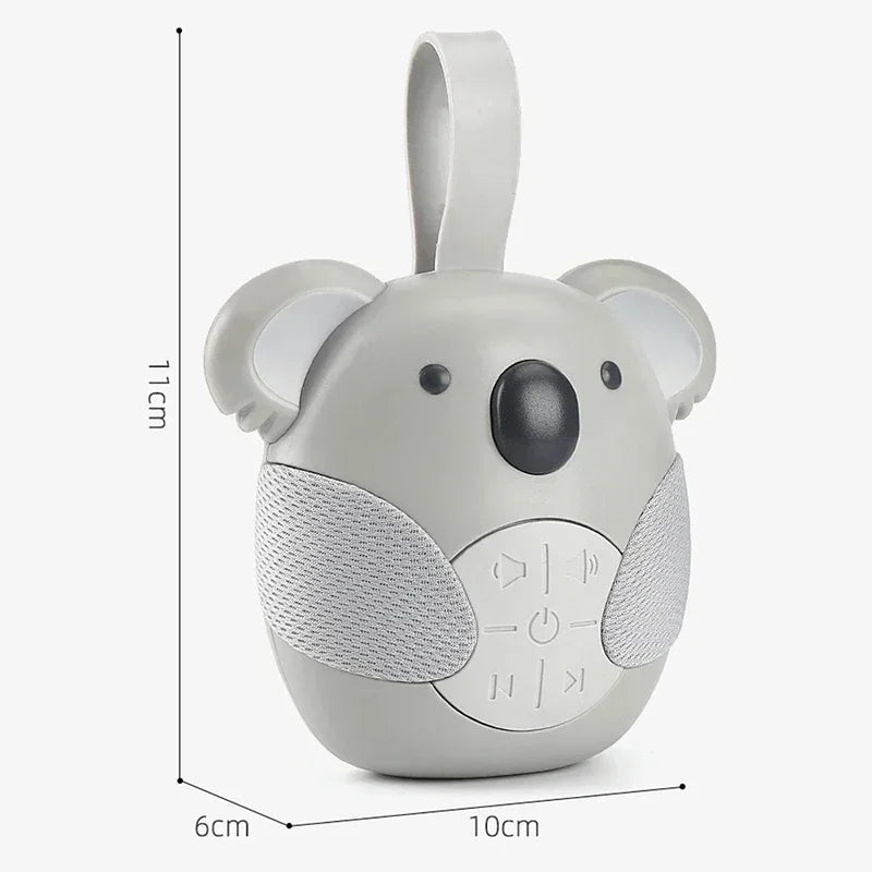 Newborn White Noise Machine Baby Sleeping Monitors Sleep Soother Infant Koala Music Soother Noise Sound Machine for Toddlers